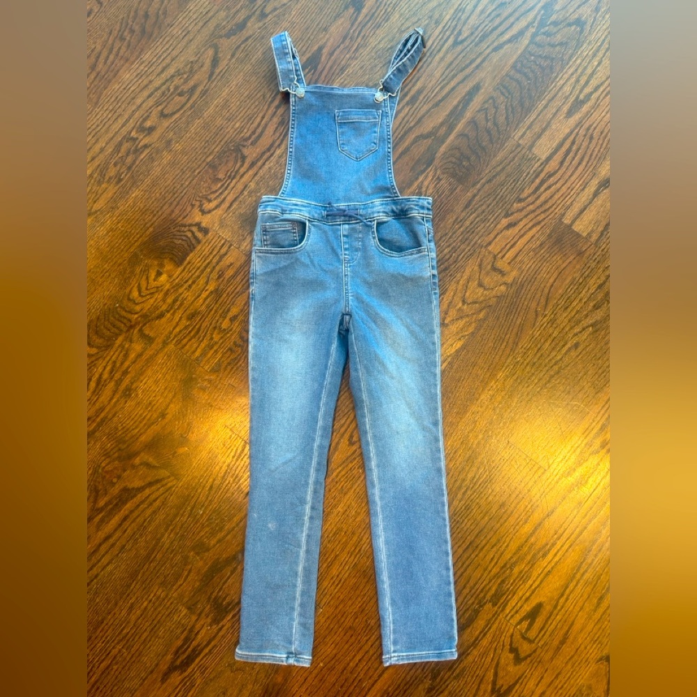 Cat & Jack / Girls Blue Denim Overalls